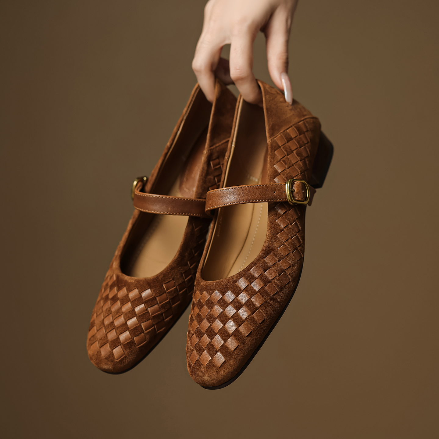 Handmade Genuine Woven Texture - Men'S Shoes Slip On ulasan dan harga