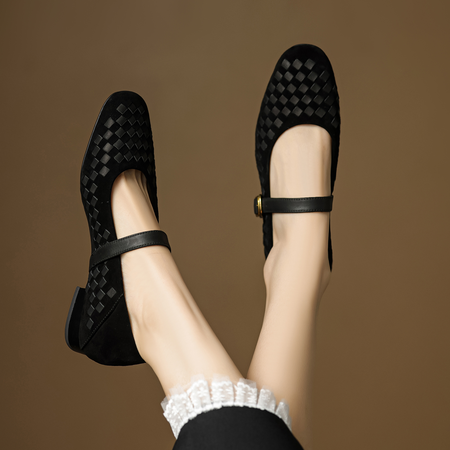Handmade Genuine Woven Texture - Men'S Shoes Slip On ulasan dan harga