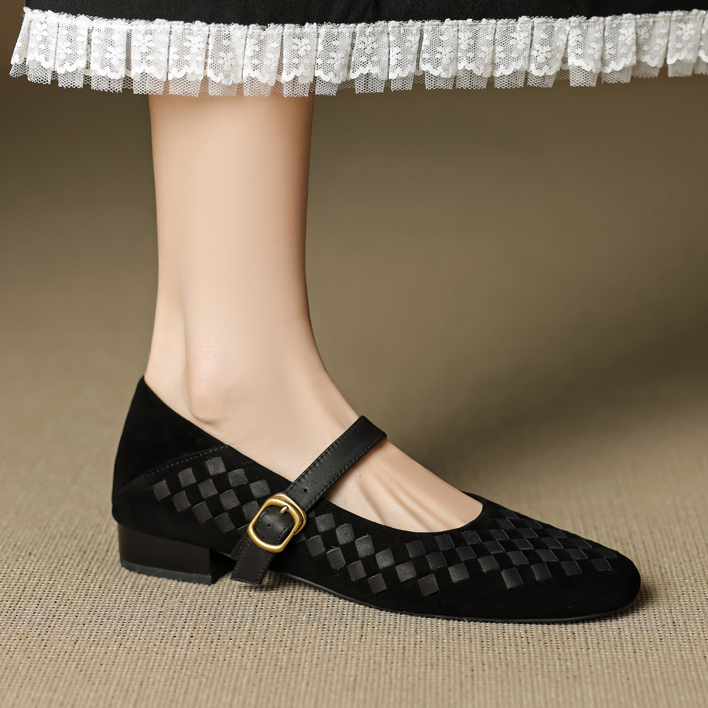 Handmade Genuine Woven Texture - Men'S Shoes Slip On ulasan dan harga
