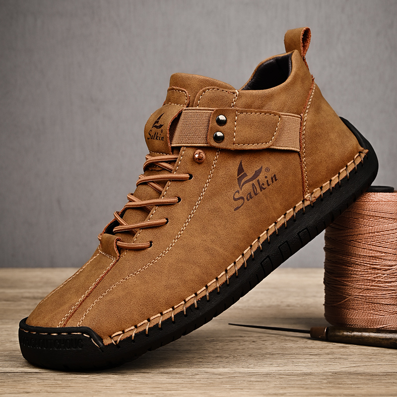 New 2025 Handmade Leather Casu - Men Shoes Lacoste ulasan dan harga