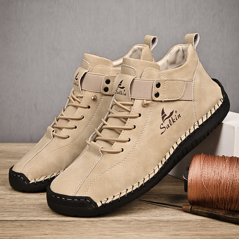 New 2025 Handmade Leather Casu - Men Shoes Lacoste ulasan dan harga