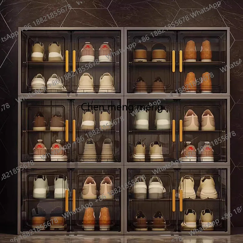 D5556  Men Transparent Shoe Ra - Men Shoes Rack ulasan dan harga
