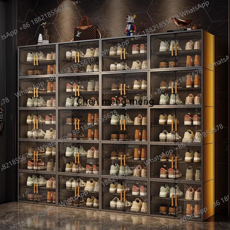 D5556  Men Transparent Shoe Ra - Men Shoes Rack ulasan dan harga