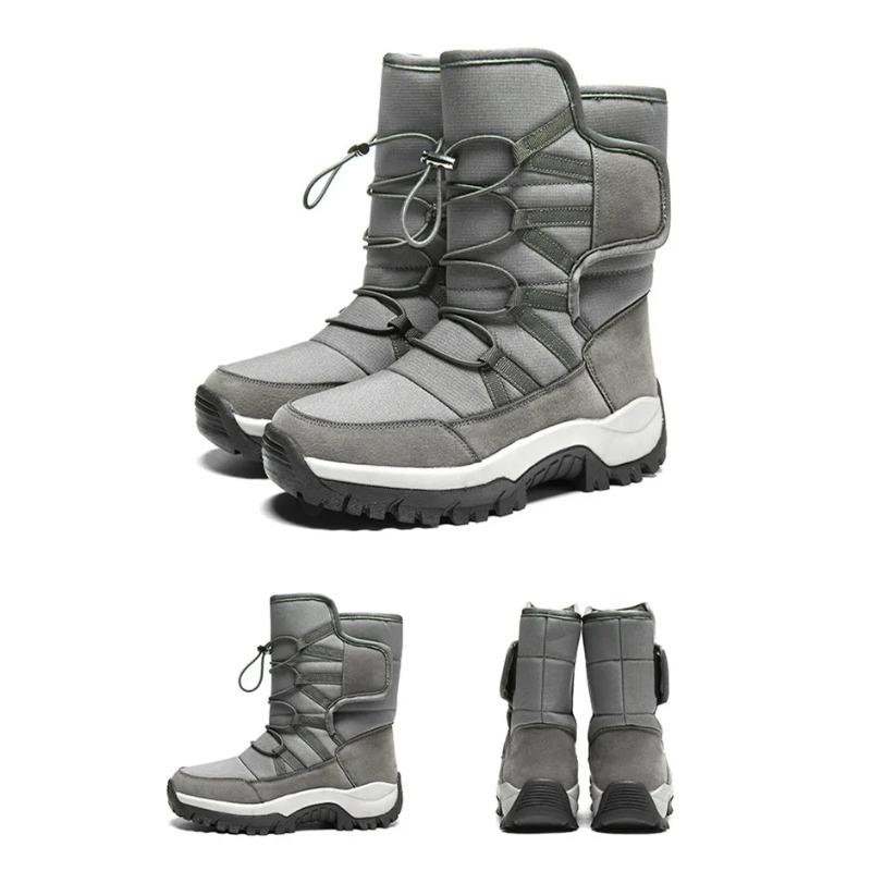 Men's Warm Plush Couple Snow B - Hiking Boot Waterproof ulasan dan harga
