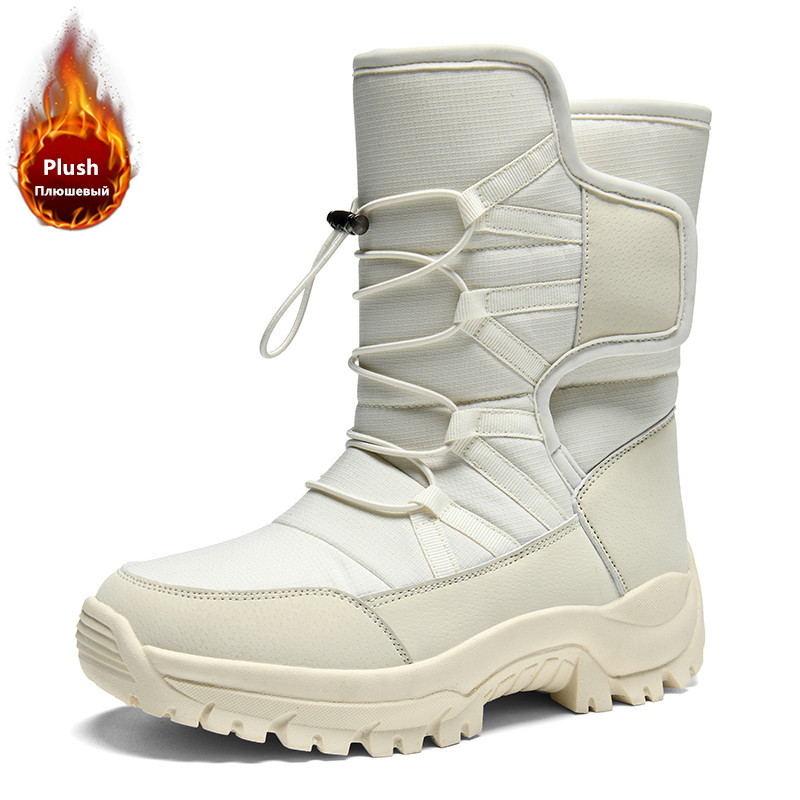 Men's Warm Plush Couple Snow B - Hiking Boot Waterproof ulasan dan harga