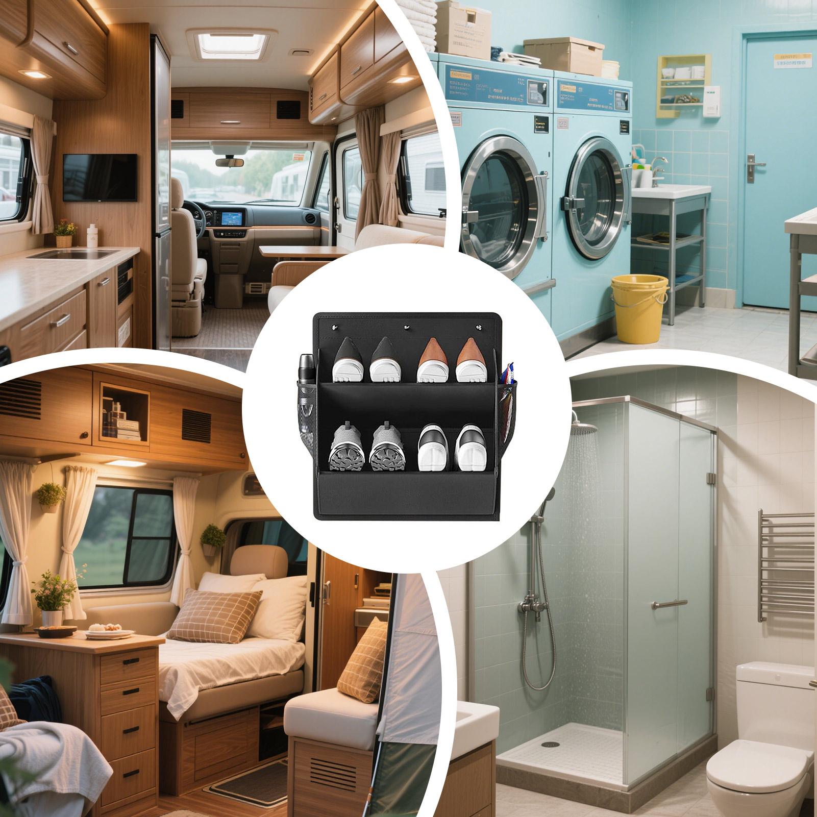 RV Shoe Storage with Adhesive  - Men Shoes Rack ulasan dan harga