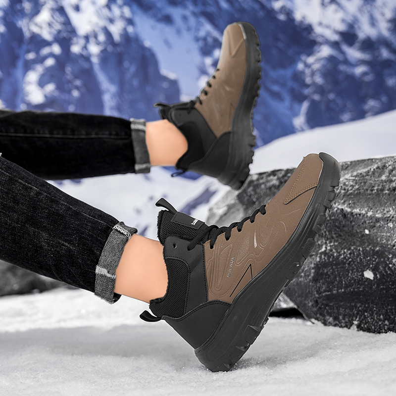 ELUVA Men Snow Boots Waterproo - Hiking Boot Waterproof ulasan dan harga