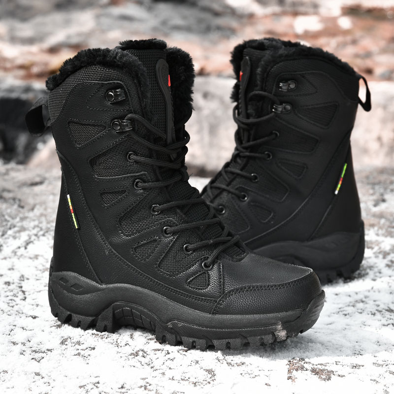 New Men Tactical Boots Waterpr - Hiking Boot Waterproof ulasan dan harga