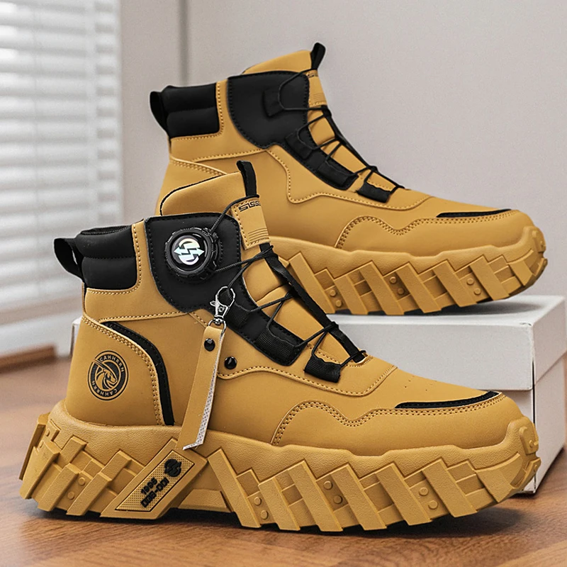 Men Outdoor Hiking ShoesCombat - Hiking Boot Waterproof ulasan dan harga