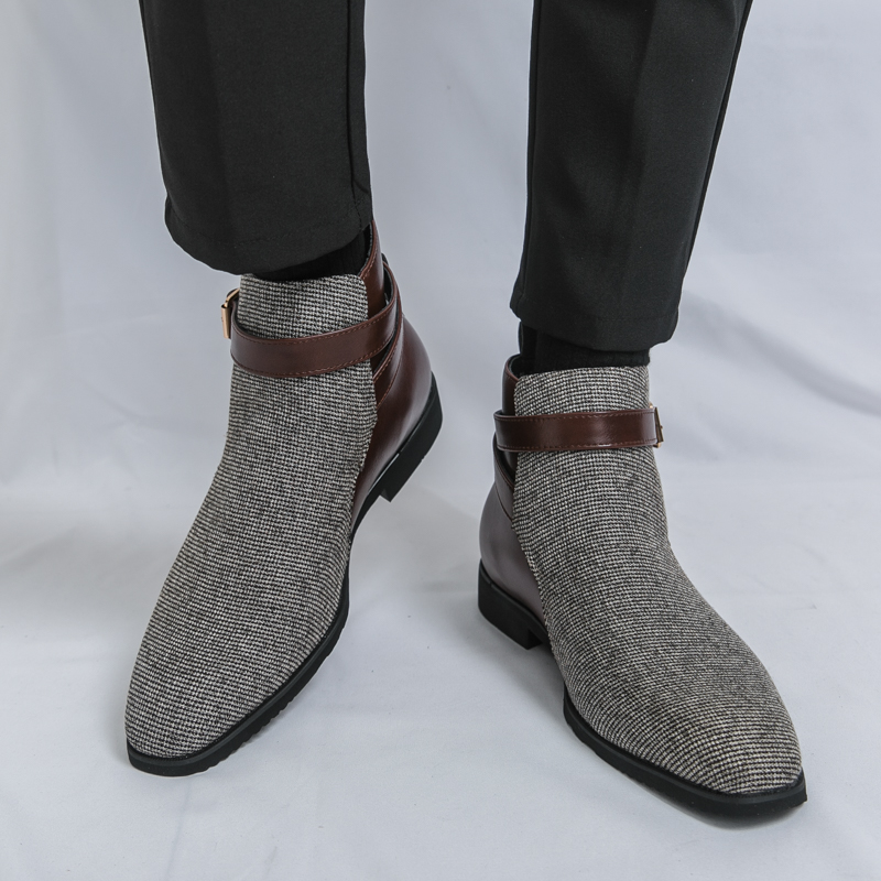 Classic Ankle Boots Men High Q - Men Shoes Oxford ulasan dan harga