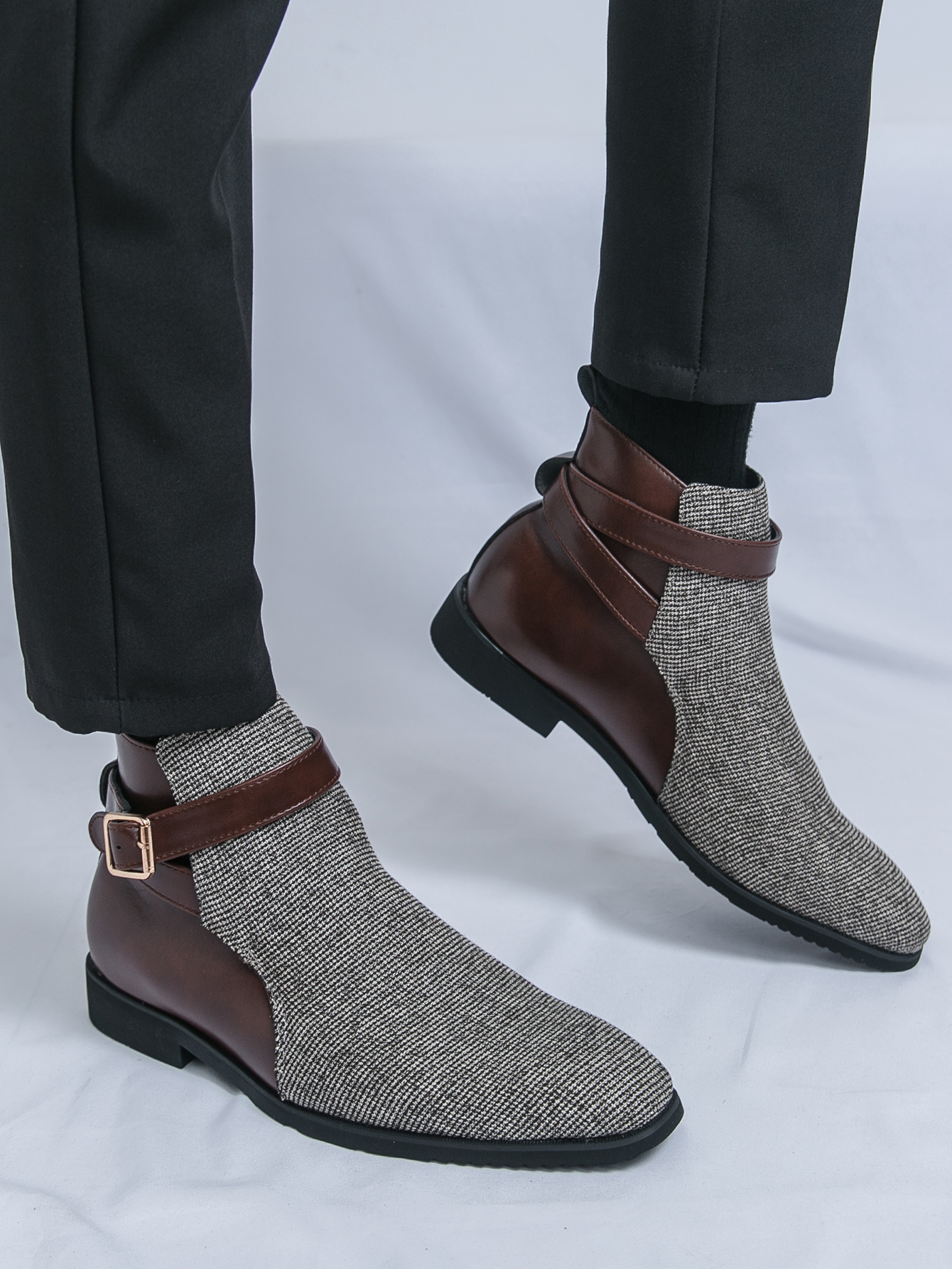 Classic Ankle Boots Men High Q - Men Shoes Oxford ulasan dan harga