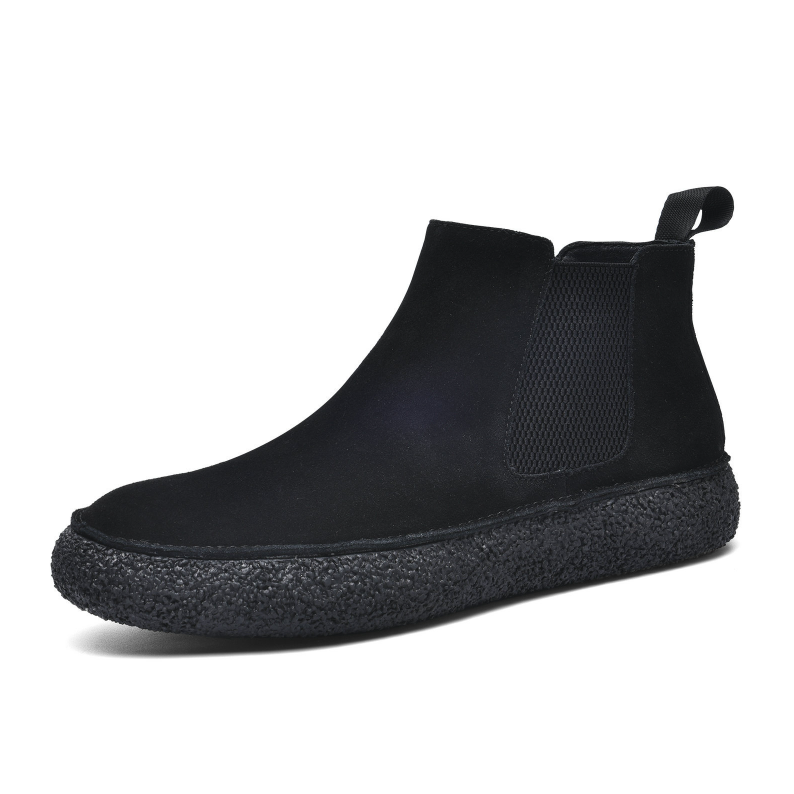 Men Cow Suede Genuine Leather  - Men Shoes Oxford ulasan dan harga