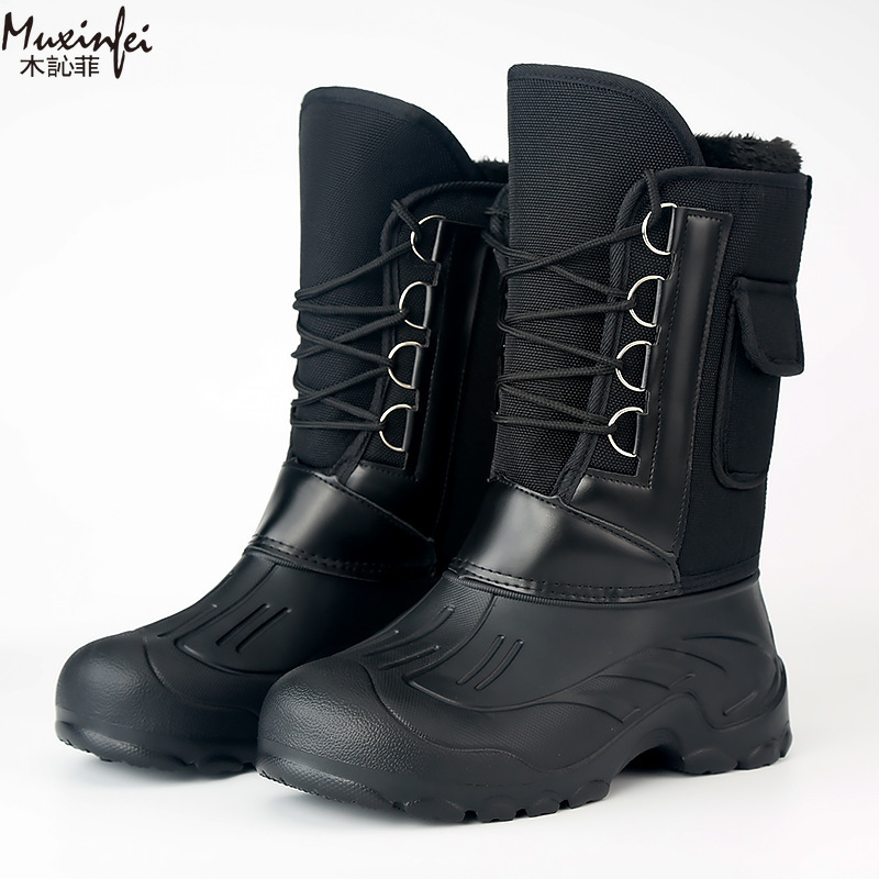 Men's Winter New Plush Thick H - Hiking Boot Waterproof ulasan dan harga