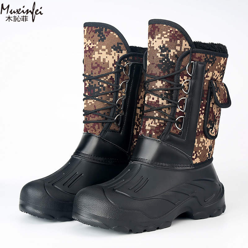 Men's Winter New Plush Thick H - Hiking Boot Waterproof ulasan dan harga