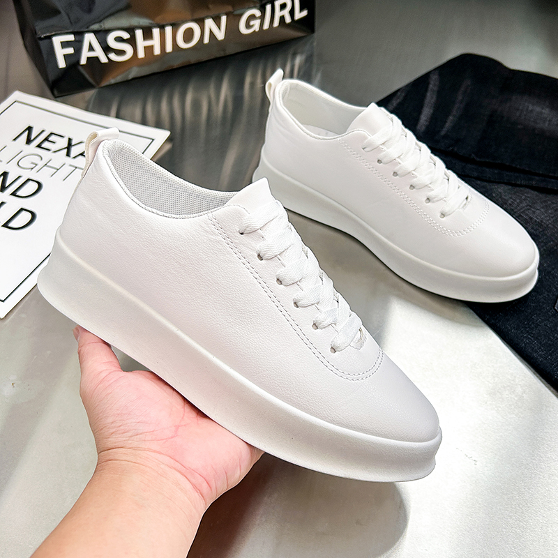 Fashion Thick Sole Black White - Men Shoes Clearance ulasan dan harga