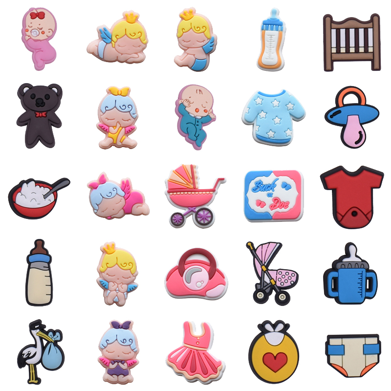 Newborn Shoe Charms for Crocs  - Men Shoes Jeans ulasan dan harga