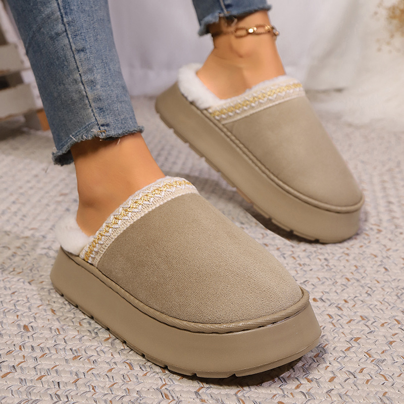 Home Slipper Women Winter Warm - Men'S Shoes Grip ulasan dan harga